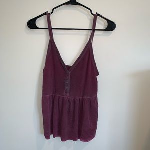 American Eagle Soft and Sexy Purple Tank